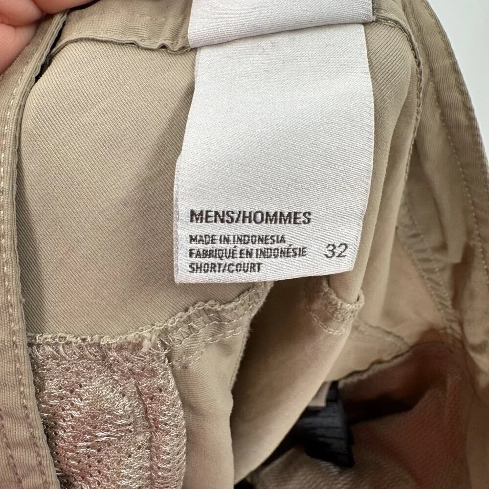 The North Face Mens Tan Hiking Pants Size 32 Lightweight & Durable Outdoor Botto